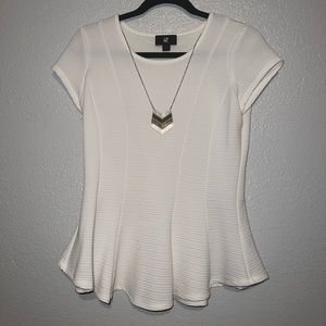 Iz Byer white top Size Medium